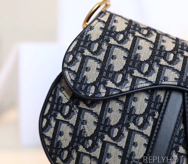 디올 SADDLE 스트랩 백 미니 / 오블리크자카드 [520만원대]