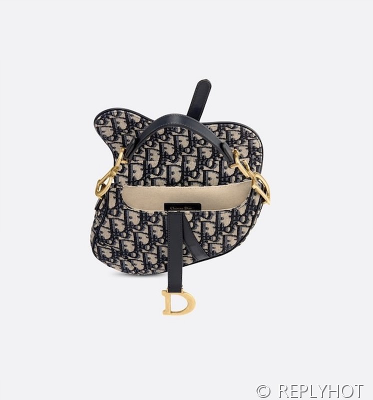 디올 SADDLE 스트랩 백 미니 / 오블리크 [520만원대]