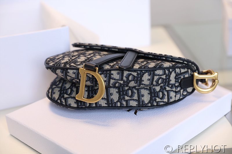 디올 SADDLE 스트랩 백 미니 / 오블리크 [520만원대]