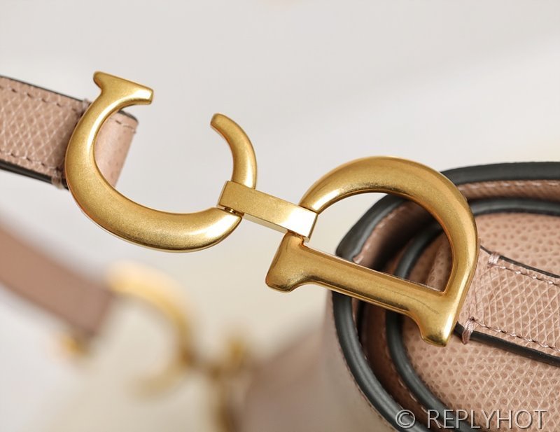 디올 SADDLE 스트랩 백 미니 / 밀크브라운 [520만원대]