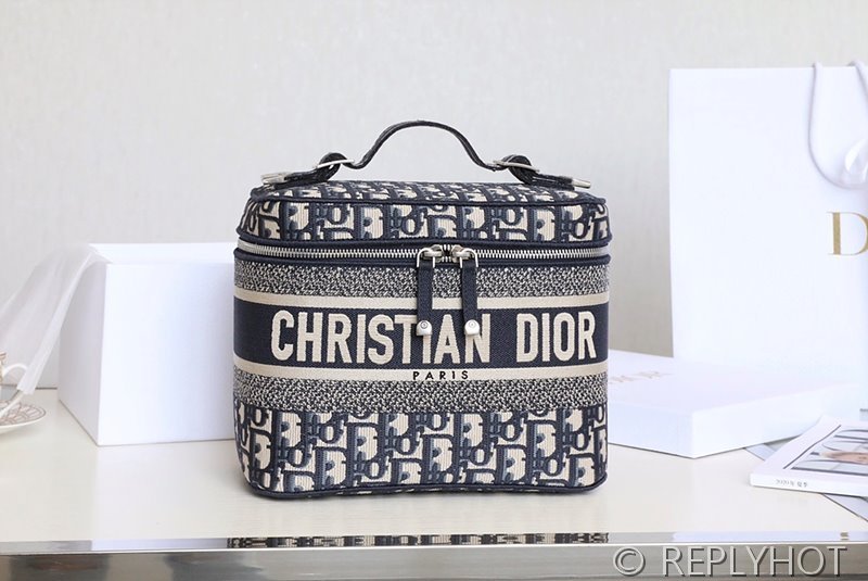 디올 트래블 베니티 케이스 / 오블리크 [매장가285만원대]