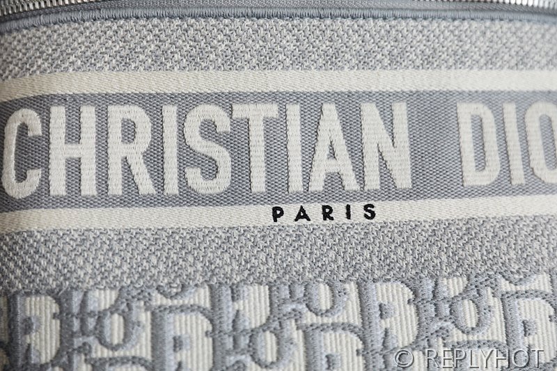 디올 트래블 베니티 케이스 / 그레이 오블리크 [매장가285만원대]