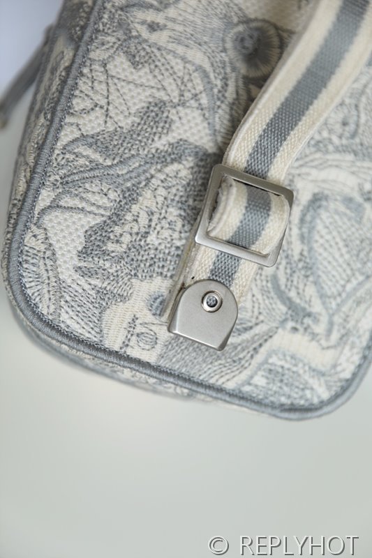 디올 트래블 베니티 케이스 / 그레이 Jouy [매장가285만원대]