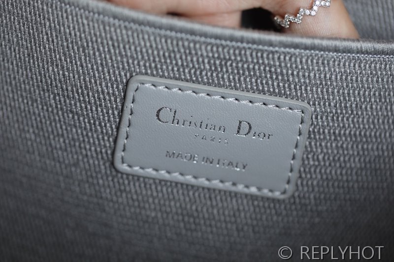 디올 트래블 베니티 케이스 / 그레이 Jouy [매장가285만원대]