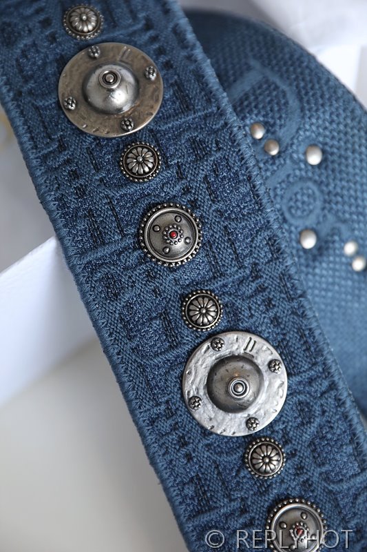 디올 링 숄더 스트랩 / 데님 [매장가205만원대]