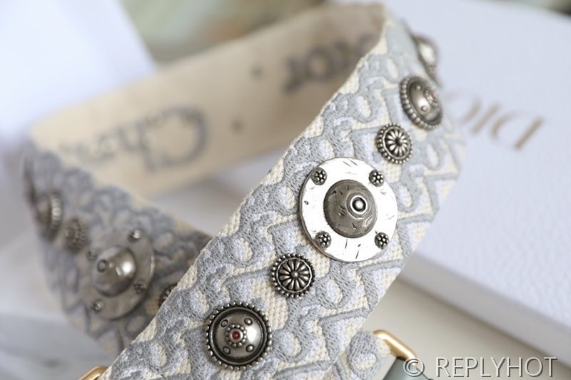 디올 링 숄더 스트랩 / 그레이 [매장가205만원대]