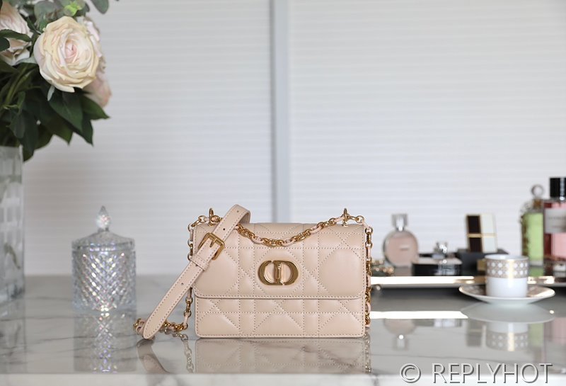 디올 Miss Caro 미니 백 / 베이지 [매장가 430만원대]