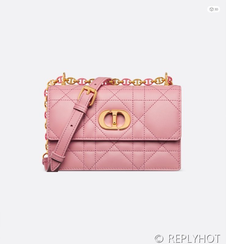디올 Miss Caro 미니 백 / 멜로핑크 [매장가 430만원대]