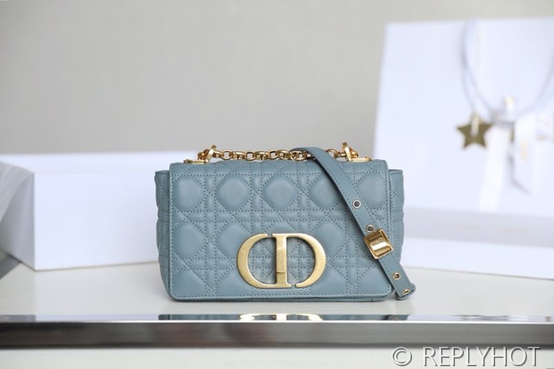 디올 Dior Caro 스몰 백 / 스카이 [매장가 550만원대]