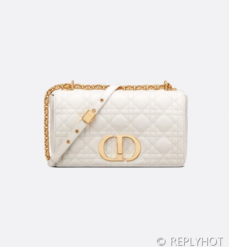 디올 Dior Caro 미디움 백 / 아이보리 [매장가 590만원대]