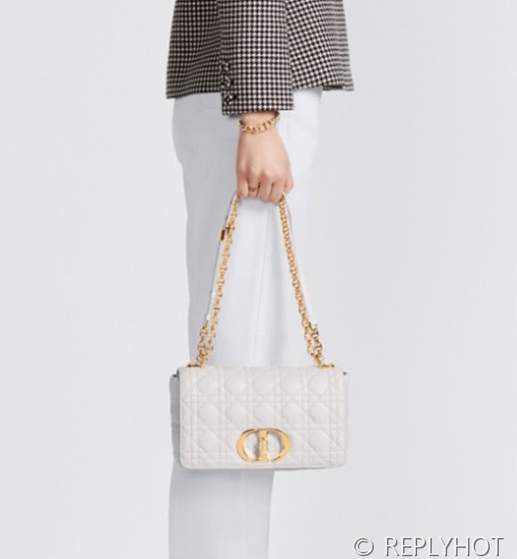 디올 Dior Caro 미디움 백 / 아이보리 [매장가 590만원대]