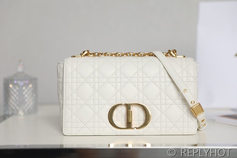디올 Dior Caro 미디움 백 / 아이보리 [매장가 590만원대]