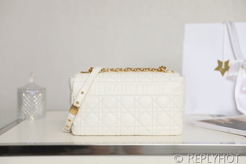 디올 Dior Caro 미디움 백 / 아이보리 [매장가 590만원대]
