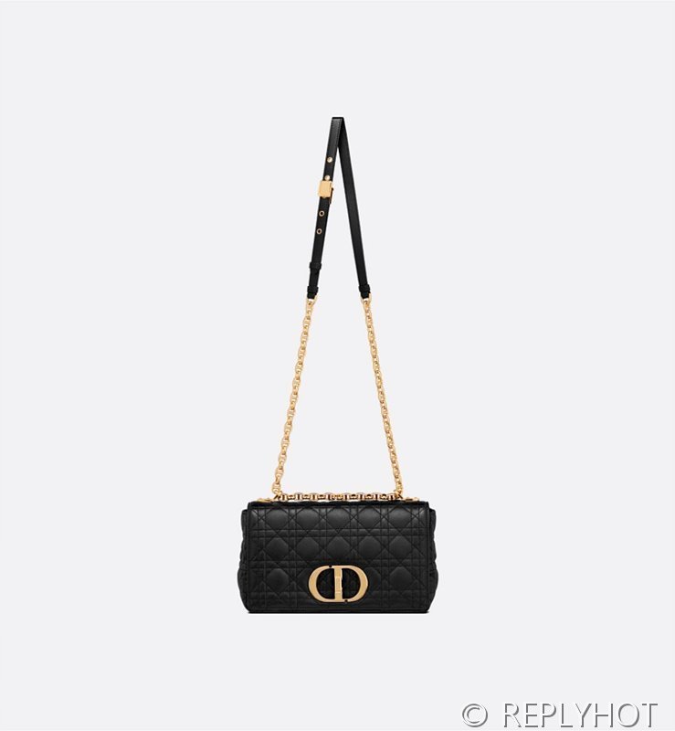 디올 Dior Caro 미디움 백 / 블랙 [매장가 590만원대]