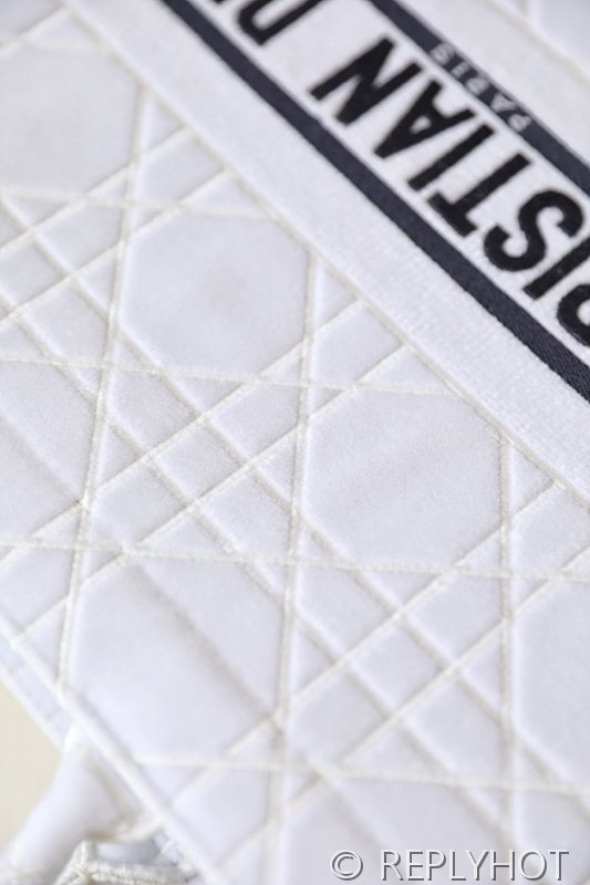 디올 북 토트 백 / 라지 / 화이트 [매장가490만원대]