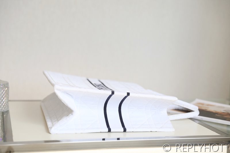 디올 북 토트 백 / 라지 / 화이트 [매장가490만원대]