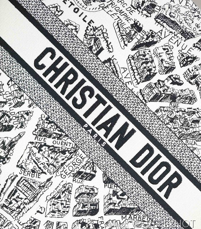 디올 북 토트 백 / 라지 / 파리 맵 [매장가490만원대]