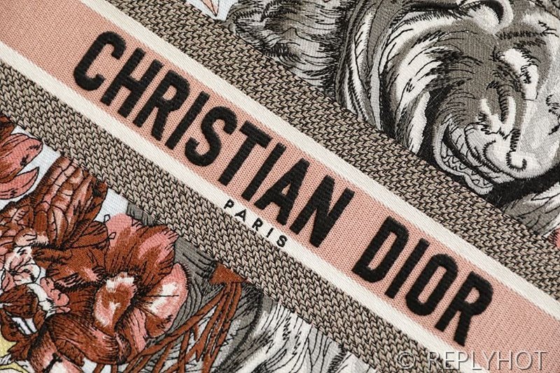 디올 북 토트 백 / 라지 / 컬러풀 라포스패턴 [매장가490만원대]