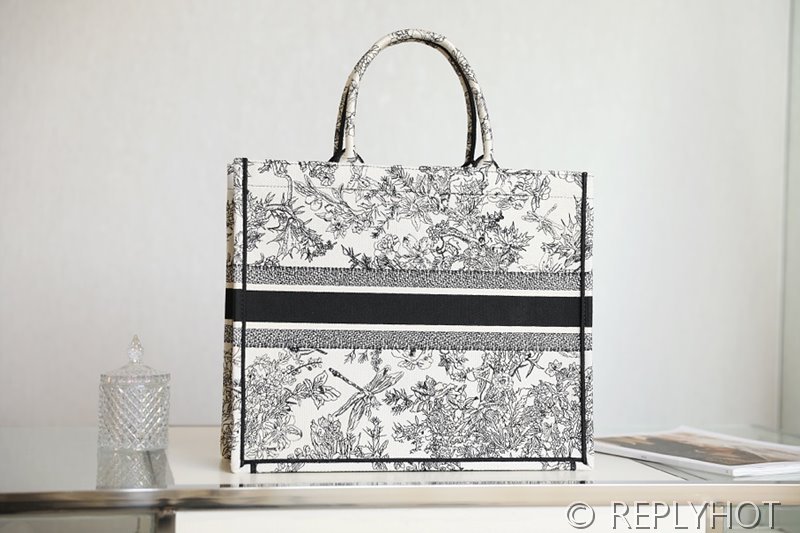 디올 북 토트 백 / 라지 / 잠자리 [매장가490만원대]