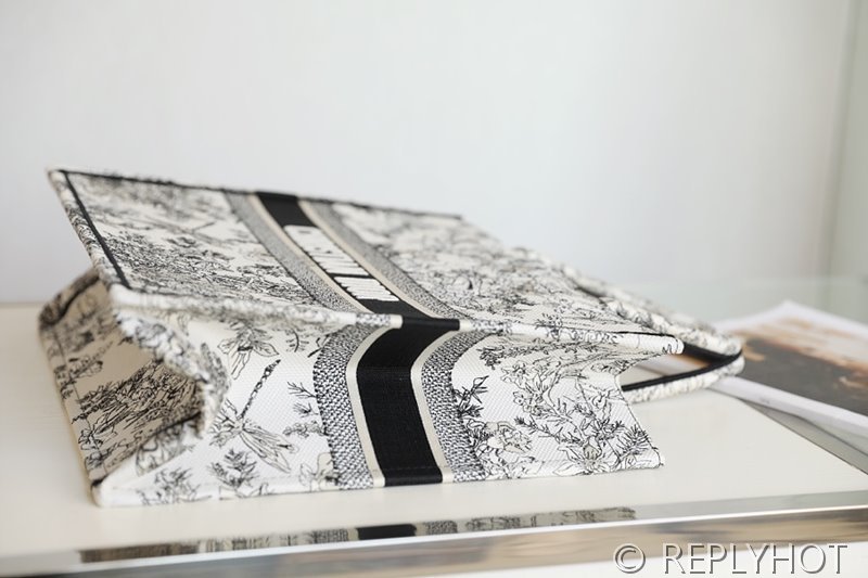 디올 북 토트 백 / 라지 / 잠자리 [매장가490만원대]