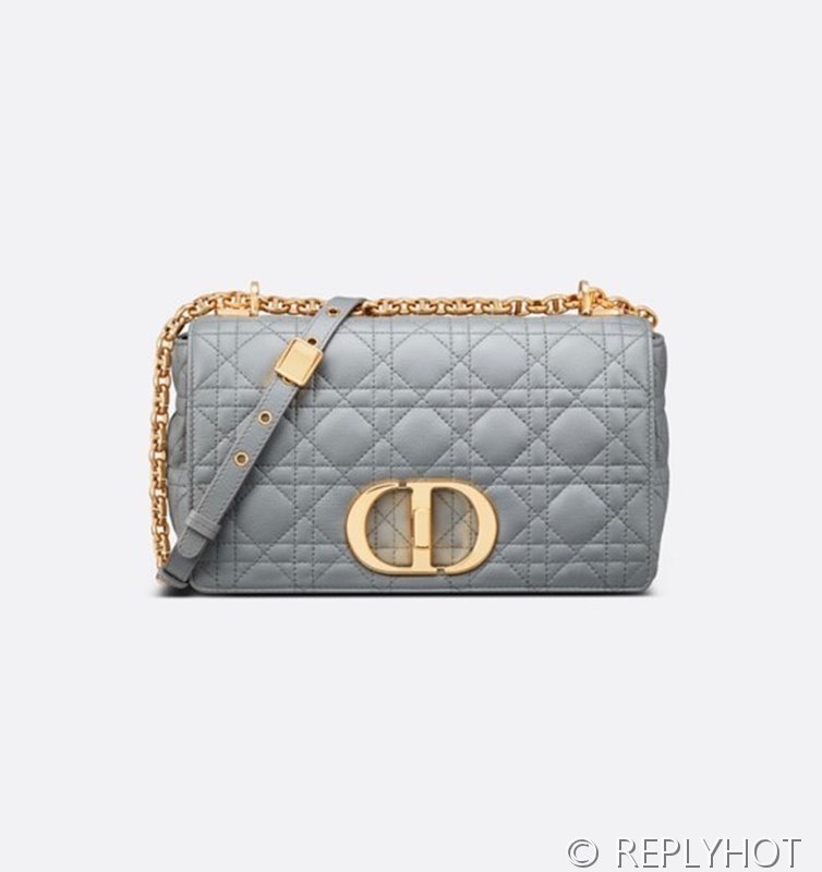 디올 Dior Caro 미디움 백 / 스카이 [매장가 590만원대]