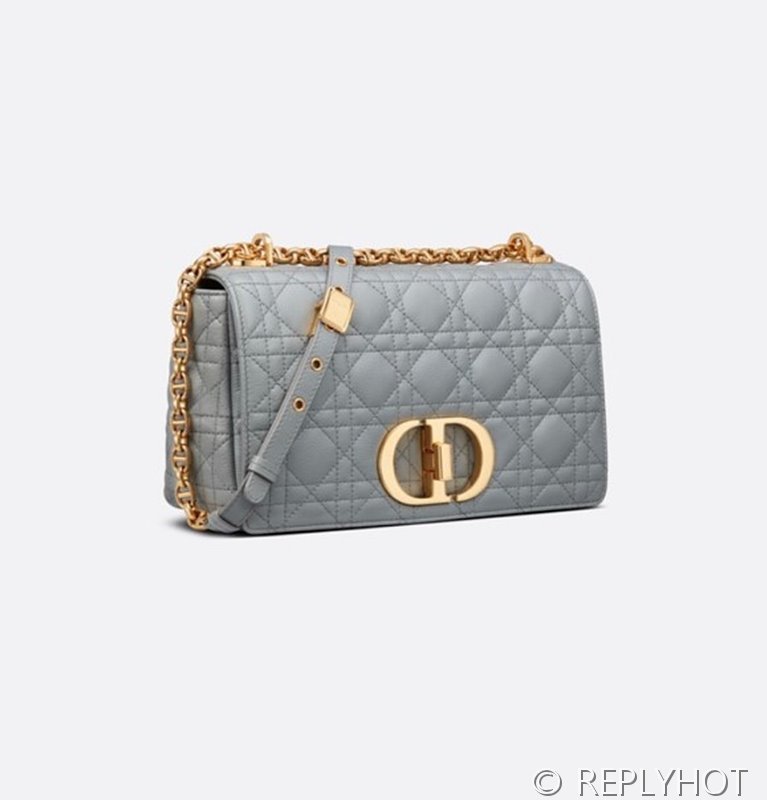 디올 Dior Caro 미디움 백 / 스카이 [매장가 590만원대]