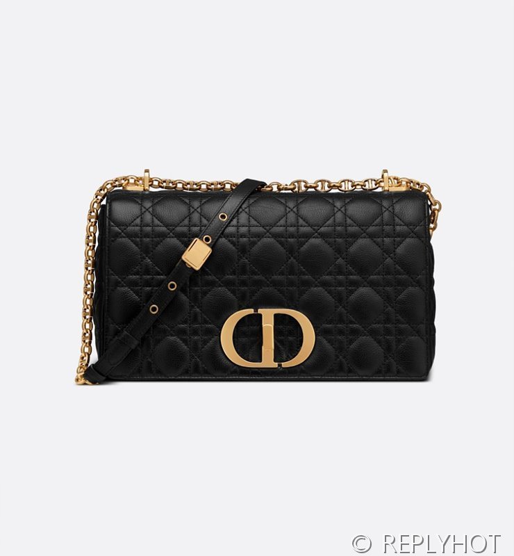 디올 Dior Caro 라지 백 / 블랙 [매장가 640만원대]