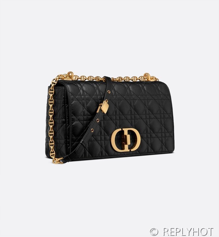 디올 Dior Caro 라지 백 / 블랙 [매장가 640만원대]
