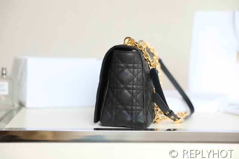 디올 Dior Caro 라지 백 / 블랙 [매장가 640만원대]