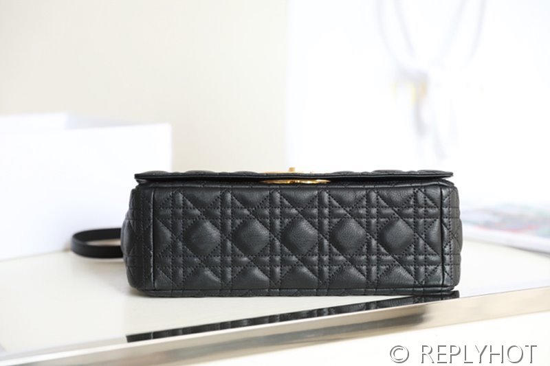 디올 Dior Caro 라지 백 / 블랙 [매장가 640만원대]