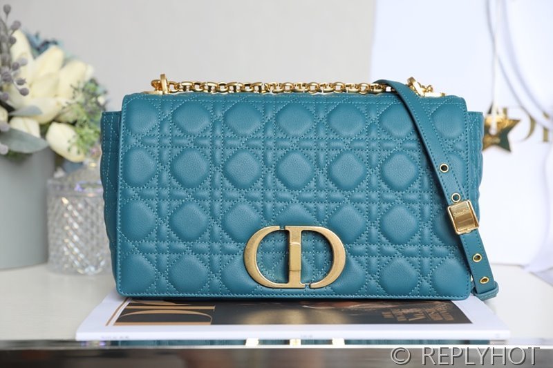 디올 Dior Caro 라지 백 / 딥씨블루 [매장가 640만원대]