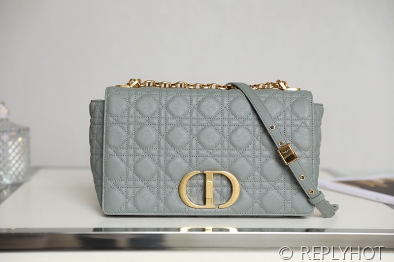디올 Dior Caro 라지 백 / 그레이라 [매장가 640만원대]