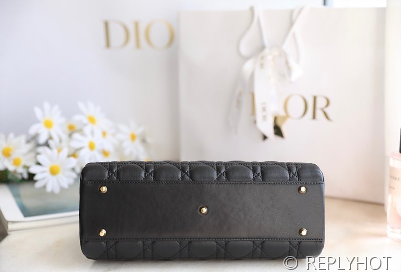 디올 CARO 탑핸들 백