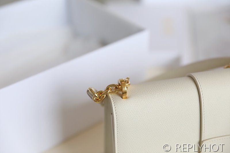 디올 30 Montaigne 몽테인 체인백 / 팜프린팅 화이트 [매장가 520만원대]