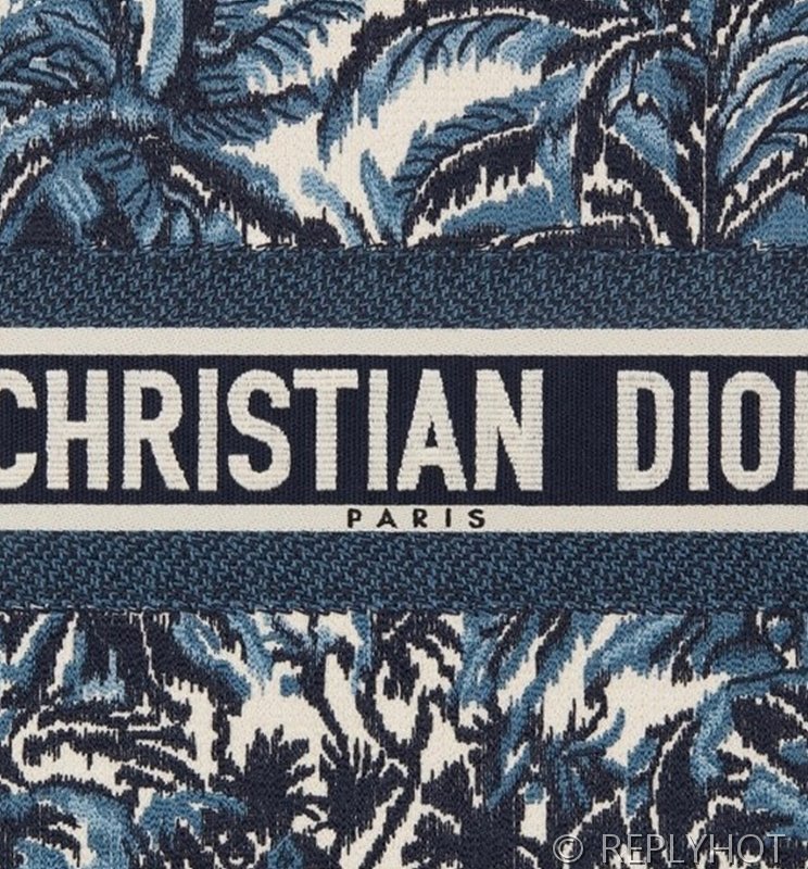 디올 북 토트 백 / 라지 / 블루코코넛 [매장가490만원대]