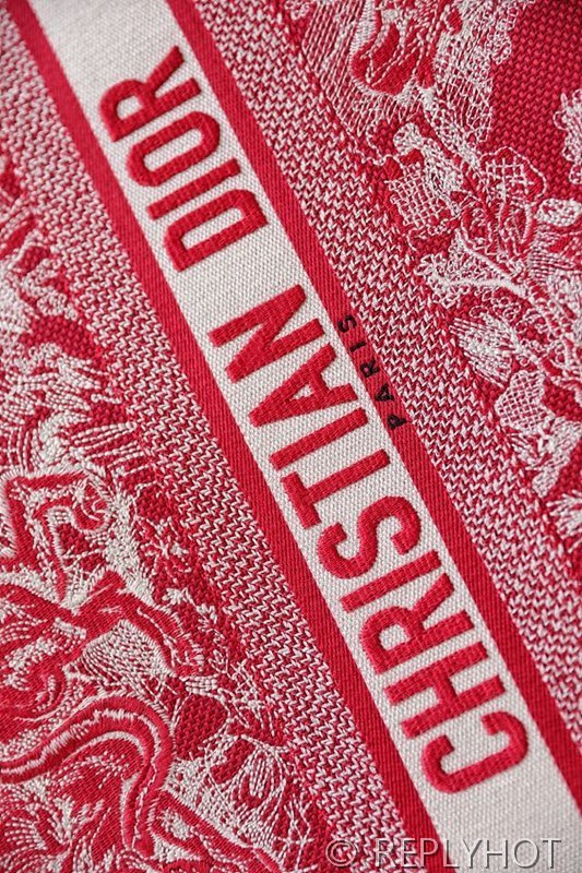 디올 북 토트 백 / 라지 / 리버스레드 [매장가490만원대]