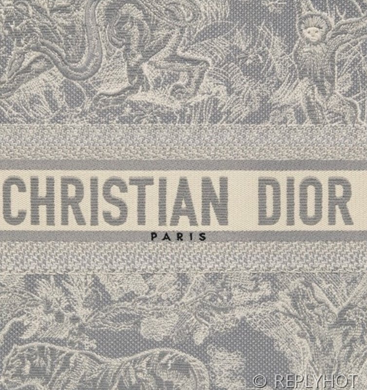 디올 북 토트 백 / 라지 / 리버스그레이 [매장가490만원대]