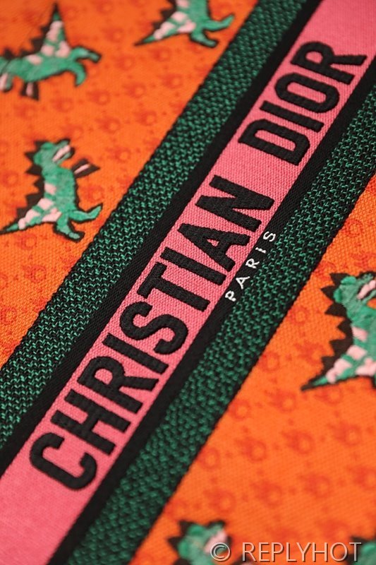 디올 북 토트 백 / 라지 / 드래곤 파이어 [매장가490만원대]