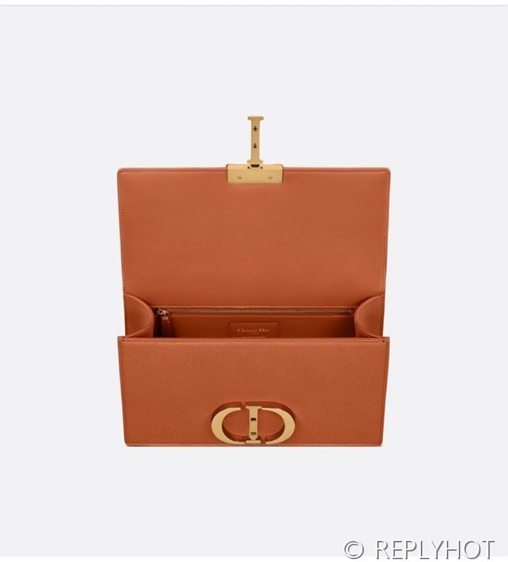 디올 30 Montaigne 몽테인 체인백 / 팜프린팅 브라운 [매장가 520만원대]