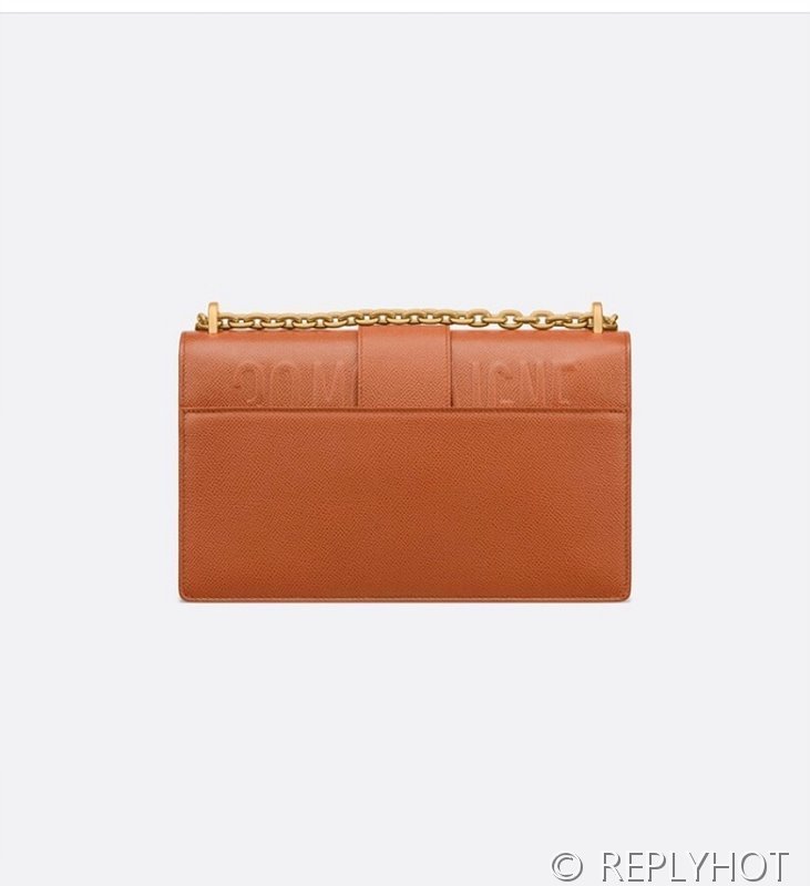 디올 30 Montaigne 몽테인 체인백 / 팜프린팅 브라운 [매장가 520만원대]