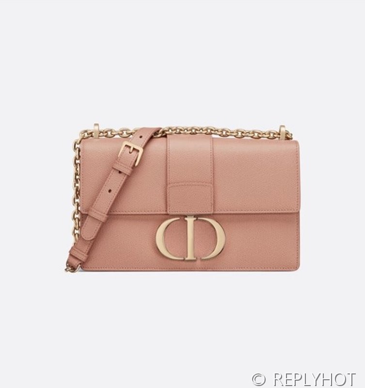 디올 30 Montaigne 몽테인 체인백 / 팜프린팅 로즈핑크  [매장가 520만원대]