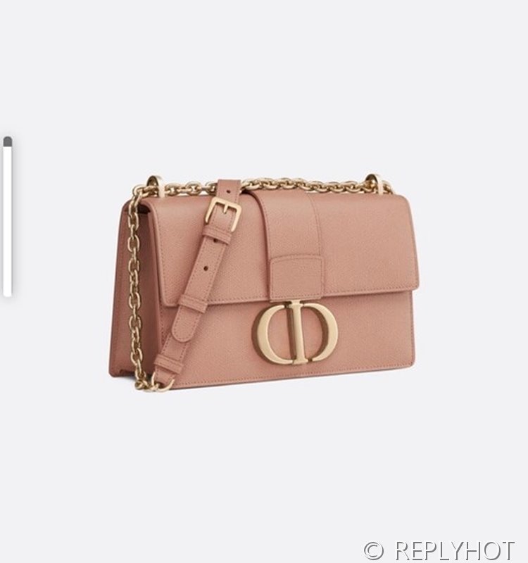 디올 30 Montaigne 몽테인 체인백 / 팜프린팅 로즈핑크  [매장가 520만원대]