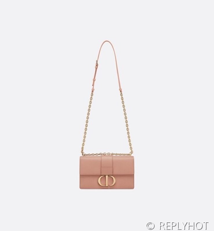 디올 30 Montaigne 몽테인 체인백 / 팜프린팅 로즈핑크  [매장가 520만원대]