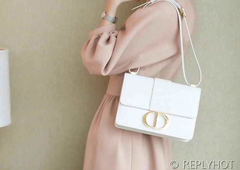 디올 30 Montaigne 몽테인 백 / 화이트 [매장가 530만원대]