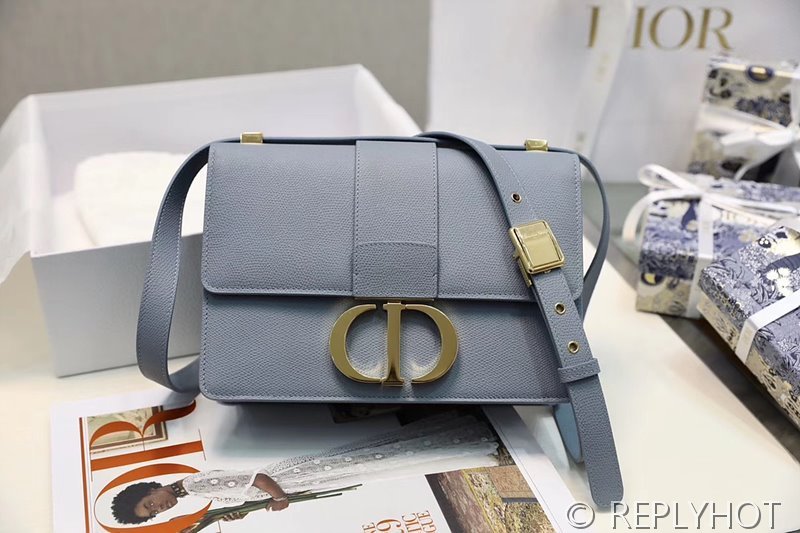 디올 30 Montaigne 몽테인 백 / 헤이즈블루 [매장가 530만원대]