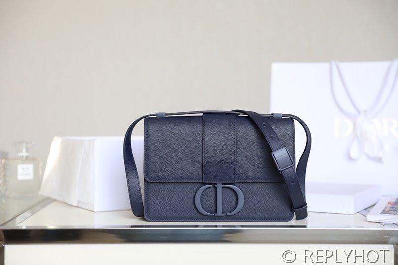 디올 30 Montaigne 몽테인 백 / 팜프린팅 울트라매트블랙 [매장가 530만원대]