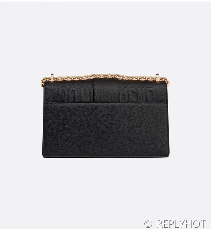 디올 30 Montaigne 몽테인 백 / 팜프린팅 블랙 [매장가 530만원대]