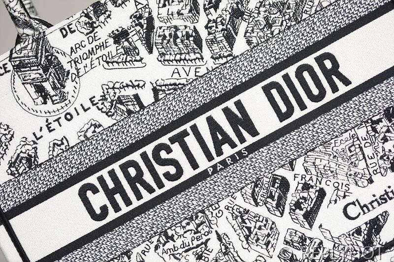 디올 북 토트 백 / 미디움 / 파리맵 [매장가475만원대]