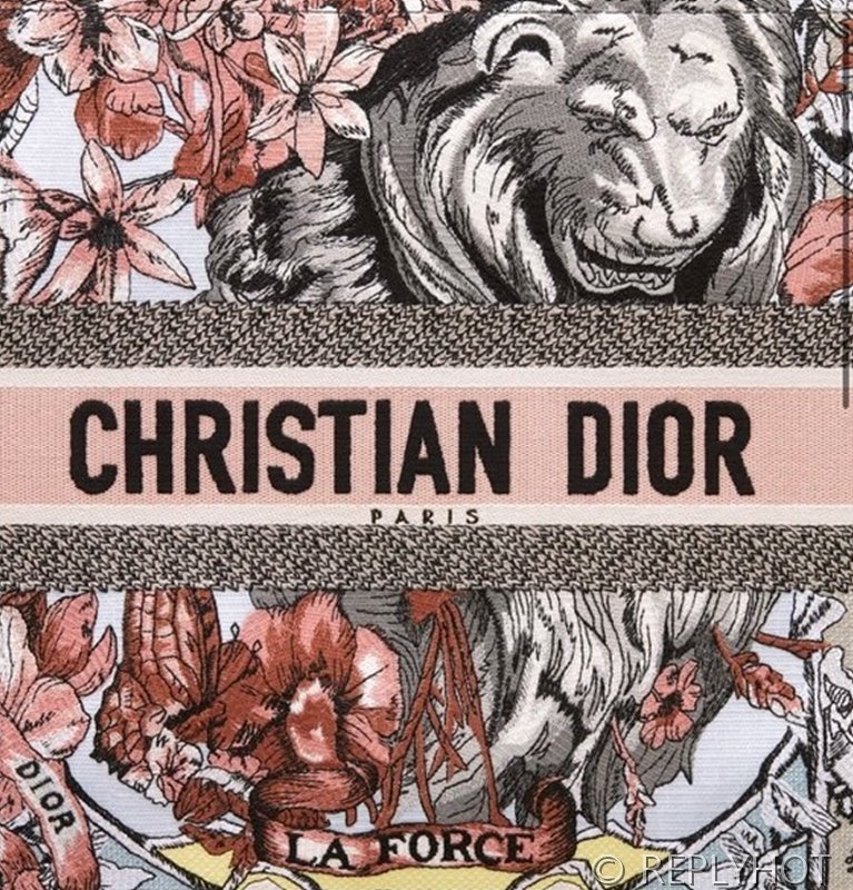 디올 북 토트 백 / 미디움 / 컬러풀 라포스패턴 [매장가475만원대]