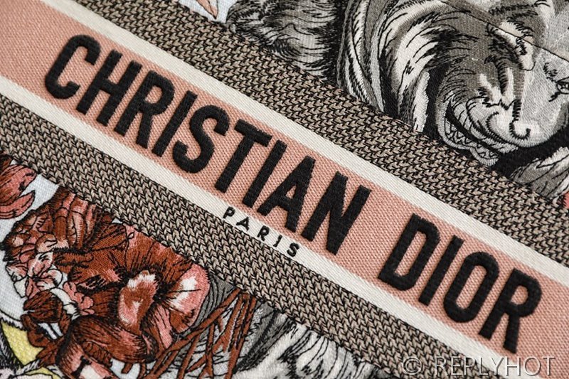 디올 북 토트 백 / 미디움 / 컬러풀 라포스패턴 [매장가475만원대]